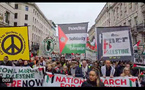 Londres : des dizaines de milliers de personnes manifestent en soutien à la Palestine