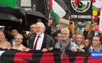 Australie - Julian Assange participe à une manifestation propalestinienne à Sydney