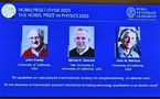Le Nobel de physique récompense un trio pour sa découverte de l'effet tunnel quantique