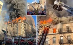 Un incendie ravage un immeuble de Manhattan