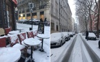 La neige provoque la pagaille sur les routes d'Île-de-France, plus de 1.000 km de bouchons