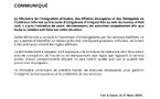Trafic présumé au bureau d'état-civil : le ministère sénégalais des Affaires étrangères saisit la justice 