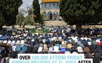 Al-Aqsa accueille les fidèles pour la prière du vendredi après des semaines de fermeture par Israël
