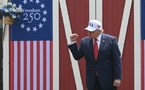Donald Trump au pied du Mont Rushmore pour lancer les festivités des 250 ans