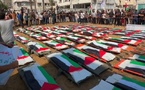 A Gaza, des funérailles collectives pour 112 Palestiniens longtemps ensevelis sous des immeubles détruits par Israël