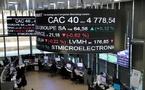 La Bourse de Paris met fin à huit séances de baisse consécutives