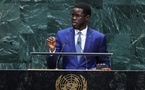  A la tribune de l’ONU, le Président Bassirou Diomaye Faye porte la voix du Sénégal pour un multilatéralisme renouvelé » (Discours)