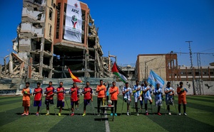 Gaza : des Palestiniens amputés disputent un match symbolique avant la finale de la Coupe du Monde de Football 2026