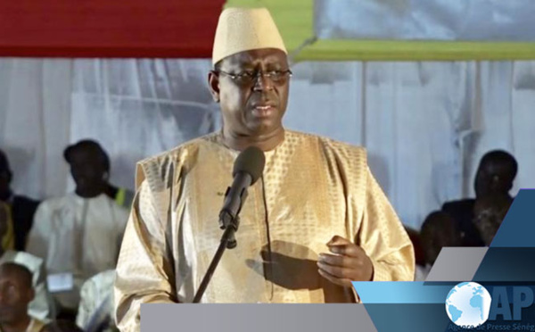 Macky Sall dit vouloir faire du Sénégal la "lumière de l’Afrique"
