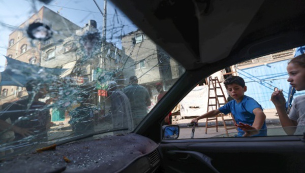 A Gaza, trois jours de bombardements et 16 enfants morts