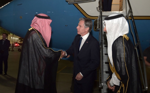 Blinken arrivé en Arabie saoudite pour réchauffer les relations avec son allié