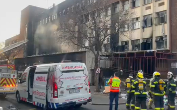 Afrique du Sud - Près de 75 morts dans l’incendie d’un immeuble de Johannesburg