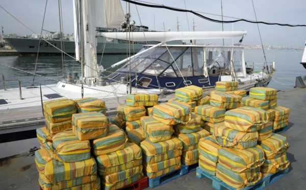 En Espagne, près de trois tonnes de cocaïne saisies à bord d’un voilier