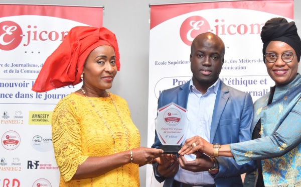 Les Prix E-jicom de Journalisme : Ibrahima Dione remporte le Grand Prix