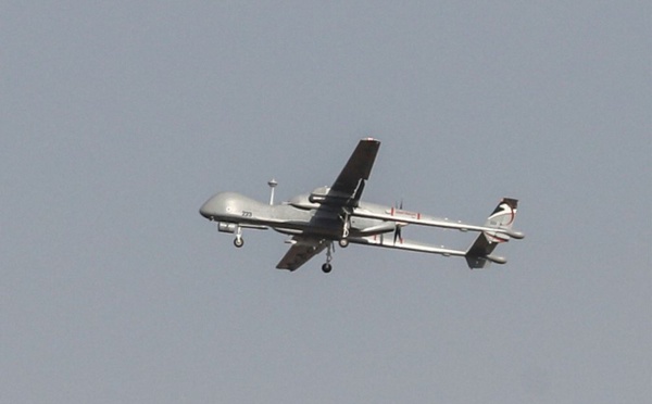 Un drone israelien armé (image d'illustration)