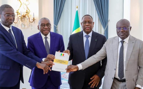 « Dialogue national » - Macky Sall a reçu le rapport, l'arbitrage décisif du Conseil constitutionnel attendu