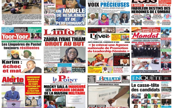 IMPACT - La revue de presse du 8 mars