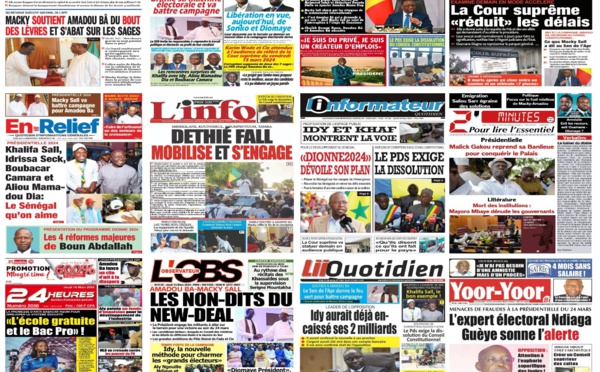 IMPACT - La revue de presse du 14 mars