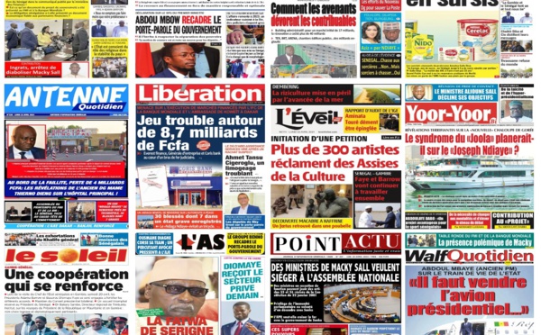 IMPACT - Les UNES de la presse du 22 avril 2024