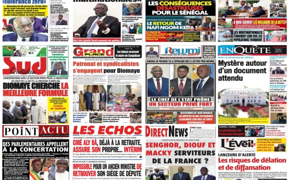 IMPACT - Les UNES de la presse du 24 avril 2024