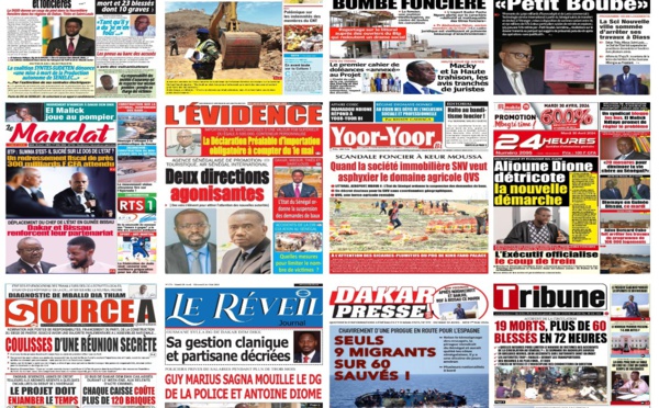 IMPACT - Les UNES de la presse du 30 avril 2024