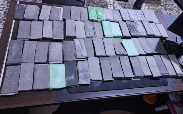 La Douane capture près de 3,5 milliards de francs CFA en billets noirs à Sénoba