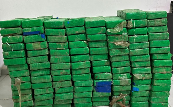 264 kilos de cocaïne à 21 milliards FCFA saisis à Koumpentoum