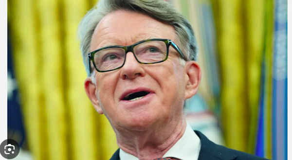 Limogeage : L’ambassadeur britannique aux États-Unis emporté par l’affaire Epstein