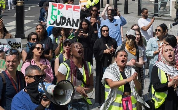 Manifestation à Berlin pour dénoncer le « génocide au Soudan »