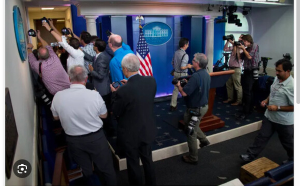 L’accès des journalistes restreint au bureau de presse de la Maison-Blanche