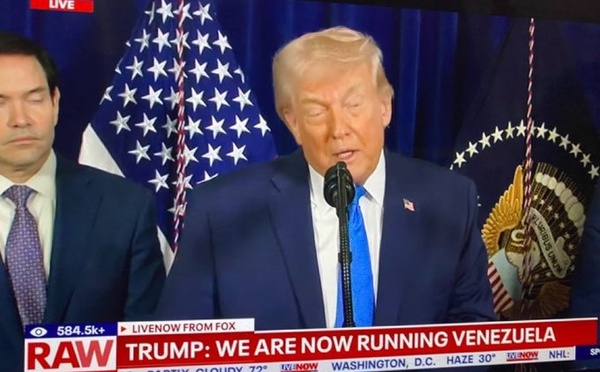 Venezuela : Trump affirme que les USA vont « diriger le pays » et y installer leurs compagnies pétrolières