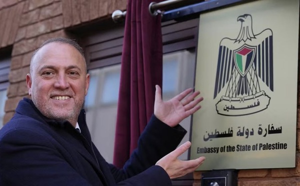 Londres : l’ambassade de Palestine officiellement inaugurée après la reconnaissance de l’État palestinien