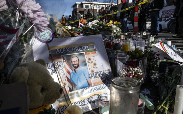 « Ignoble »: indignation à Minneapolis après la mort d'un second Américain, tué par des agents fédéraux