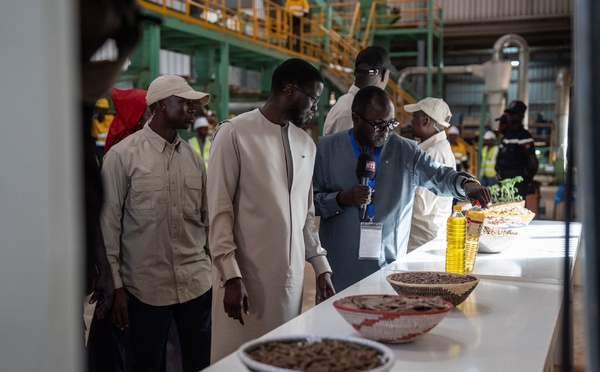 Industrie agroalimentaire : le président sénégalais a inauguré la raffinerie Mavamar Industries SA