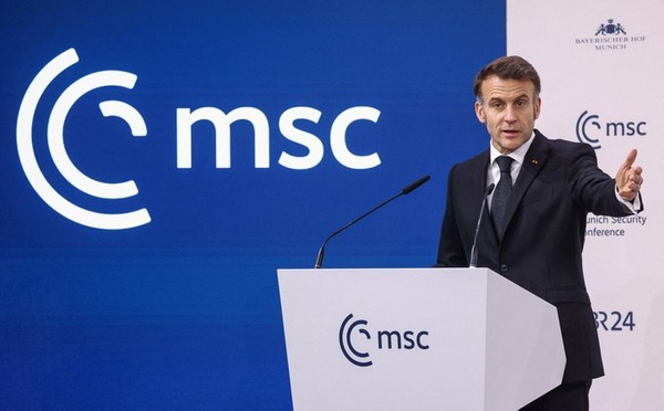 À Munich, Macron appelle à une Europe plus forte et affirme qu’« il n’y aura pas de paix sans les Européens »