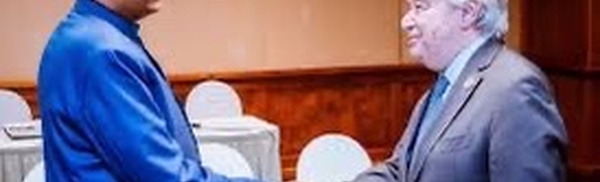 Le chef de l’ONU appelle le Nigeria à jouer un rôle moteur pour l’Afrique dans le nouvel ordre mondial