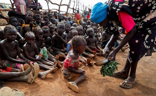 La faim ravage le Soudan du Sud, 700.000 enfants en danger de mort