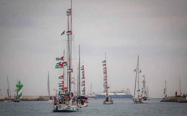 Interception de la Flottille pour Gaza par Israël : les condamnations affluent