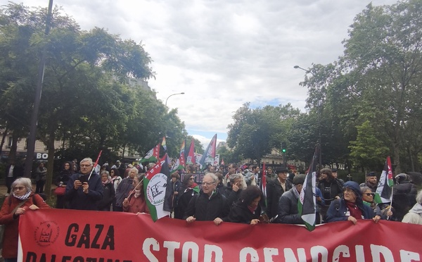 Manifestation à Paris pour la Nakba : des dizaines de milliers de personnes dénoncent les crimes israéliens à Gaza