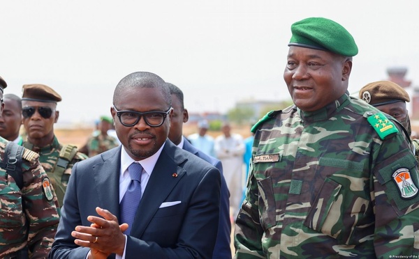 Le nouveau président béninois Wadagni est arrivé au Niger, une première depuis le putsch de 2023