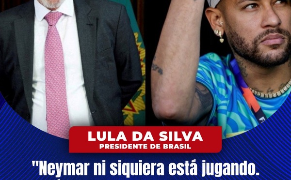 Brésil : Pour Lula, Neymar « fait du télétravail »