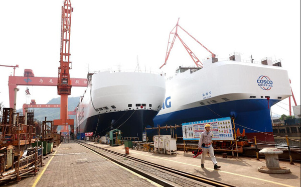 Comment les navires construits en Chine continuent de dominer le marché mondial (Le Quotidien du Peuple)