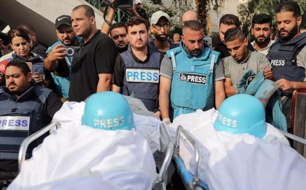 Gaza : Reuters et AP réclament des explications à Israël un an après la mort de cinq journalistes
