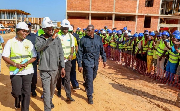JOJ 2026: Bassirou Diomaye Faye réceptionne le village olympique
