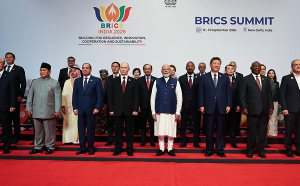 Réunis en Inde, les dirigeants des Brics font l'éloge de leur coopération
