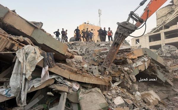 Gaza: 21 morts dont 12 enfants dans l'effondrement d'un immeuble bombardé par Israël