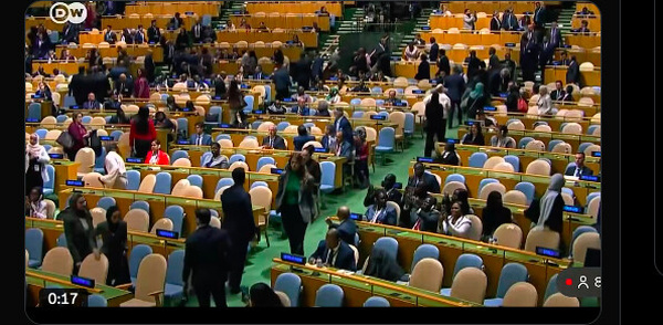 A l'ONU, la salle de l’Assemblée générale désertée pour protester contre Netanyahu