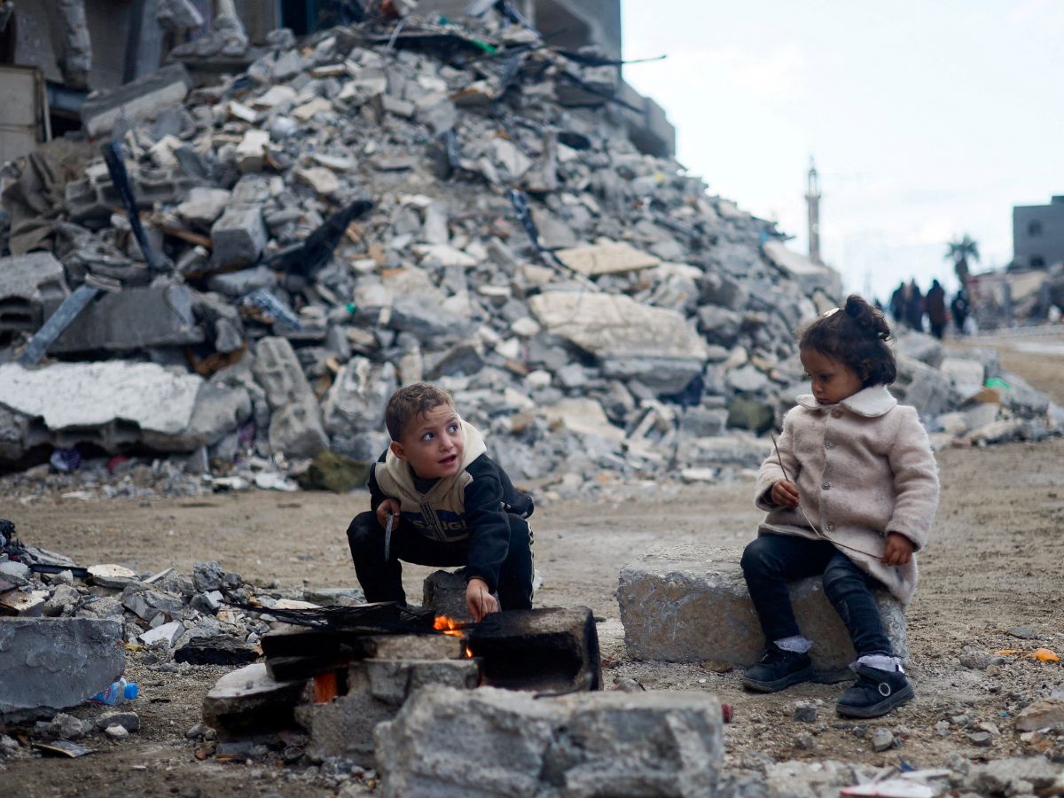 gaza deux enfants treve gaza deux enfants treve