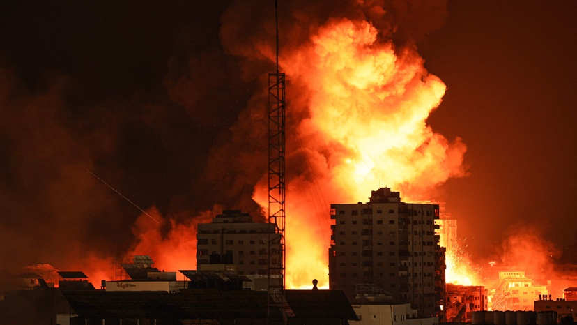 gaza frappes gaza frappes