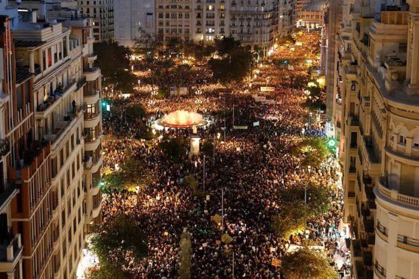 espagne valence manif espagne valence manif